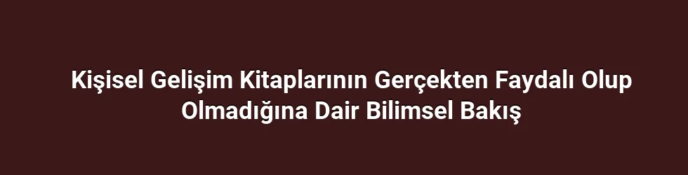 Bilimsel Bakışın Temelleri ve Uygulama Alanları