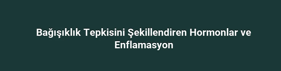 Bağışıklık Sağlığını Destekleyen Örnek Programlar