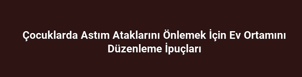 Hava Kalitesini İyileştirme ve İç Mekanda İzlenen Trendler