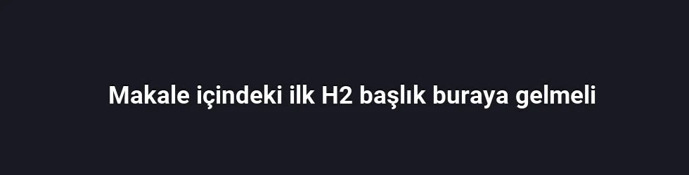 Kalp Damar Sağlığı Üzerindeki Temel Etkiler